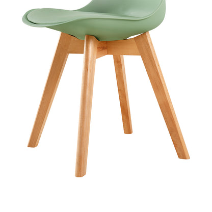 TULIP New Color Dining Chair -Green and Purple Set of 1/2/4