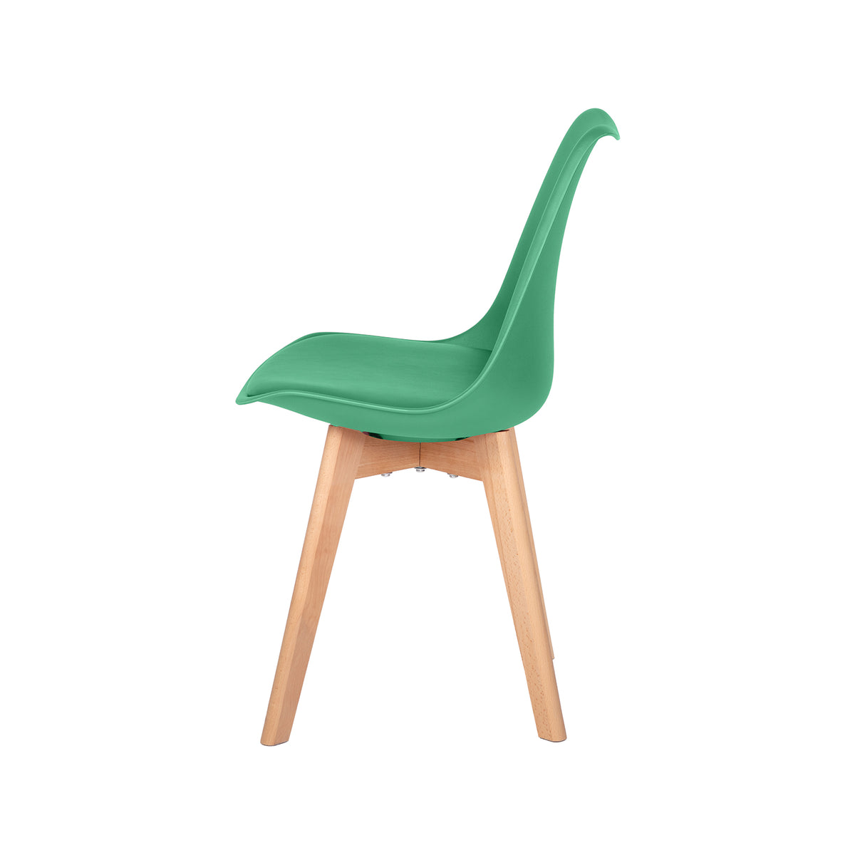 TULIP Dining Chairs Set of 4 -Lake Green