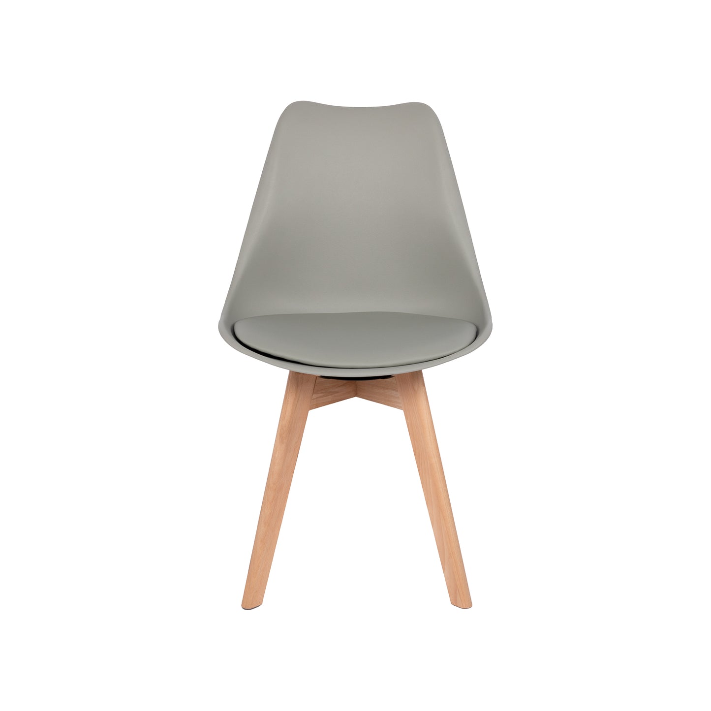 360° Armless Swivel Dining Chairs Set of 2/4 VINCO- Black/White/Gray