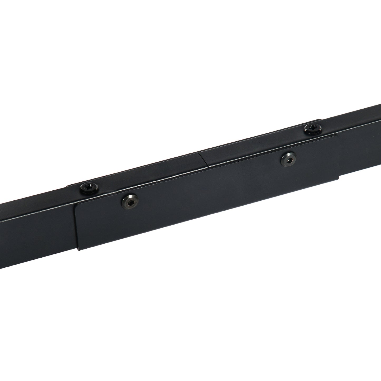 Loft Metal Bed Frame with Integrated Ladder Black-WALDO