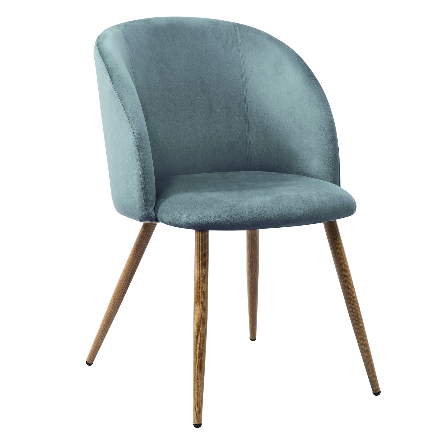 ALOE Velvet Upholstered Arm Chair