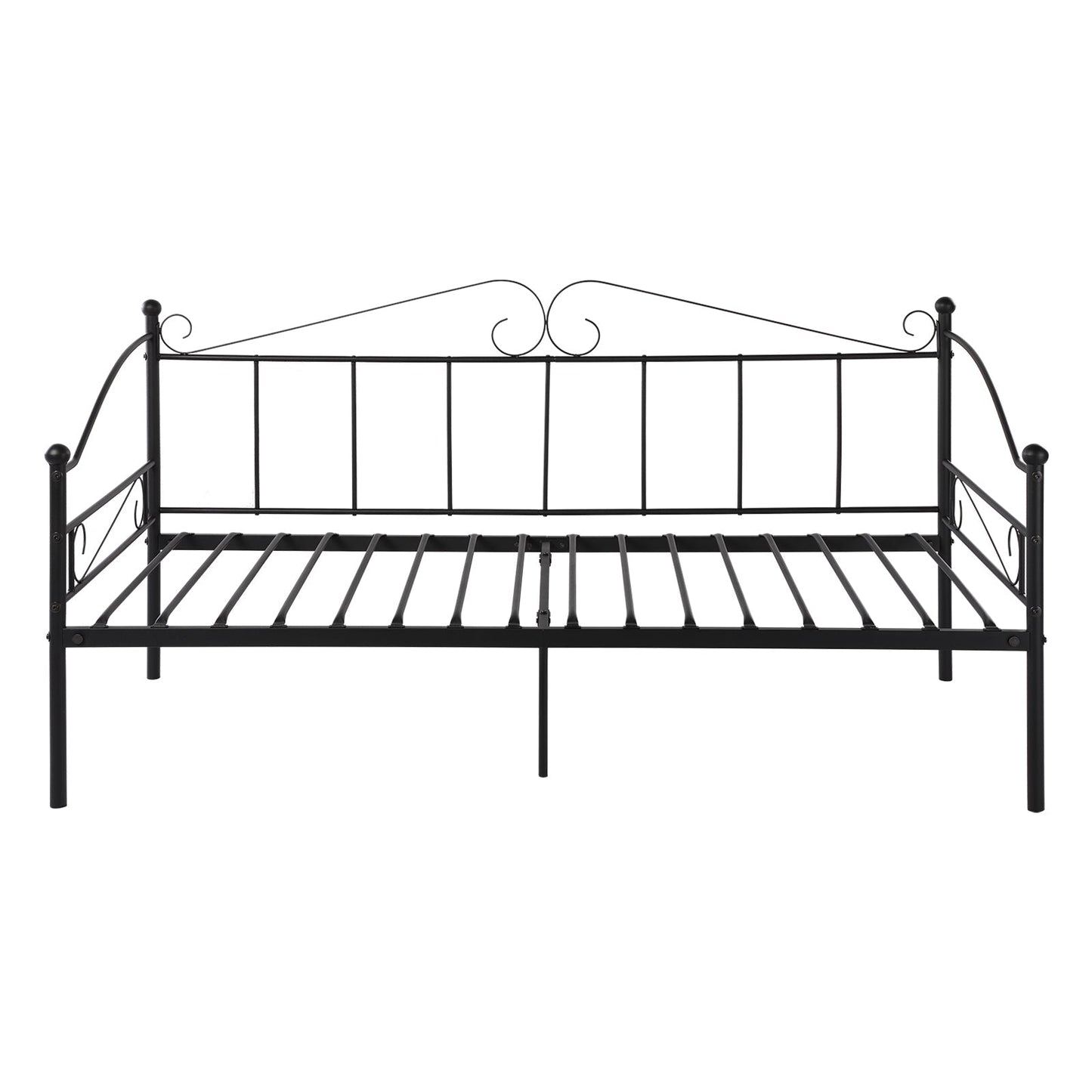 AVIO Single Metal Sofa Bed 94*198cm - Black/White