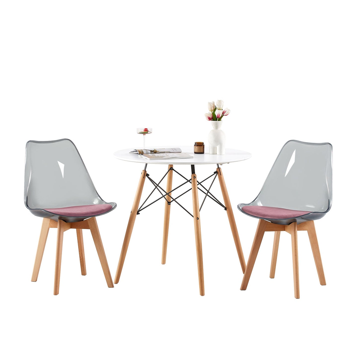 LUCCA Scandinavian Dining Chairs (Set of 2)
